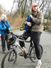 Russ Cannings on bike