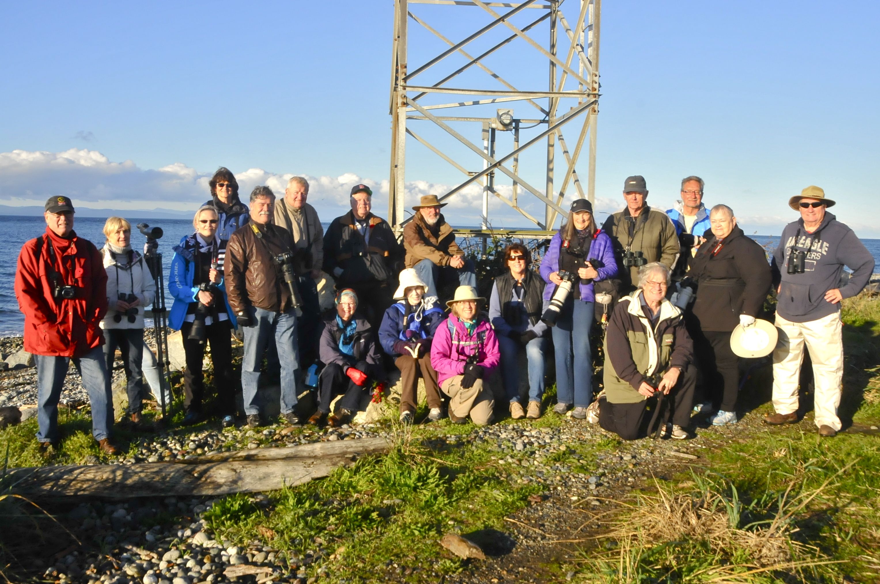 18 DNCB at Lighthouse Marine Park, Point Roberts (minus 9 latecomers)