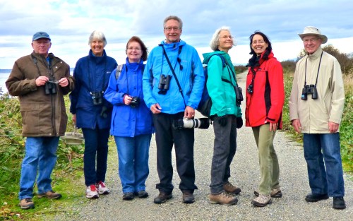 Hardy Birders at Boundary Bay Dike (RM)