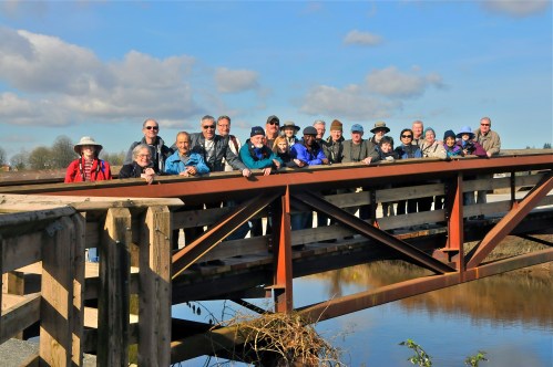 On the bridge over the Coquitlam River (KB)