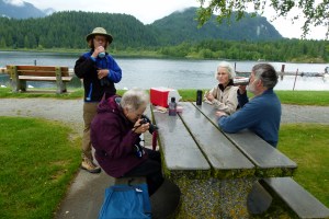 Marion Spots a Stink-bug
