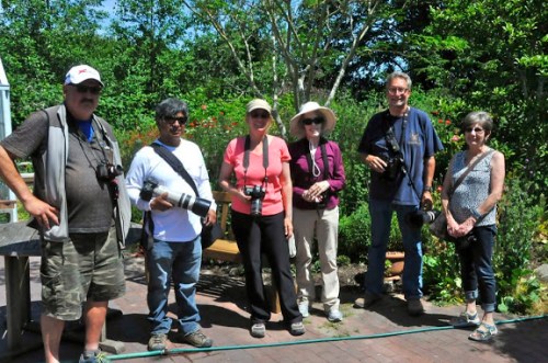 Otto, Alberto, Pascale, Anne A, Terry & Chris K at Earthwise (KB)