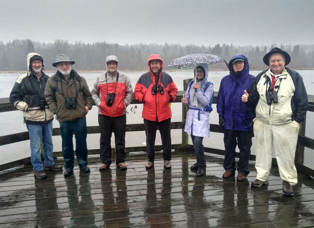 During the rainstorm. Guess who returned to the car?